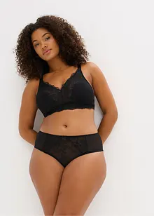 Bralette med broderi, bonprix