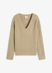 Genser med V-hals, bonprix