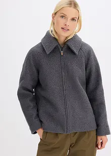 Bombejakker av myk bouclé, bonprix