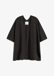 Oversized strikkecape, bonprix
