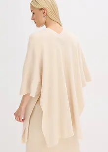 Oversized strikkecape, bonprix