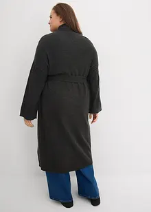 Strikket kåpe av myk viskosemiks, bonprix
