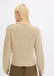Grovstrikket genser, bonprix