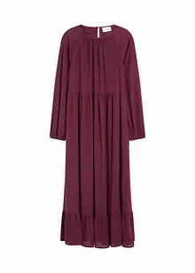 Maxikjole i chiffon, bonprix