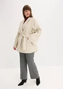 Jakke i ull look, bonprix