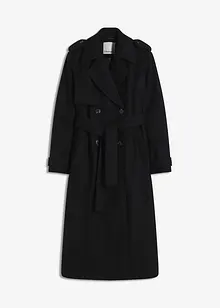 Trenchcoat i ullstil, bonprix