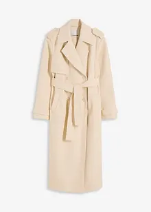 Trenchcoat i ullstil, bonprix