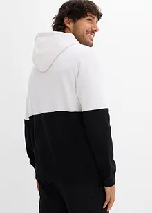 Sweatshirt med hette, Slim Fit, bonprix