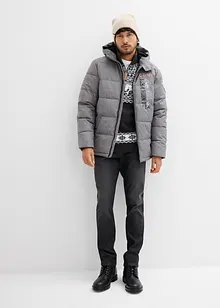 Vattert varm outdoorjakke, bonprix