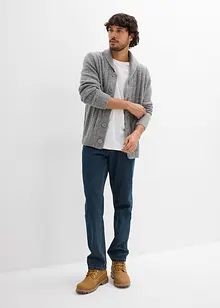 Cardigan med ribbemønster, bonprix