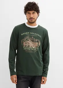 Langermet shirt (2-pack), bonprix