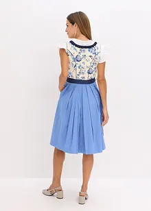 Tyrolerkjole med brodert forkle (2-delt sett), bonprix