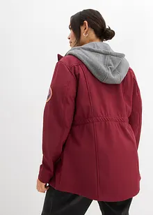 Lang, 2-i-1-softshelljakke, vannavvisende, bonprix