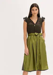 Dirndl og forkle (2-delt sett), bonprix