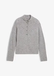 Oversized ullgenser med alpakka, bonprix