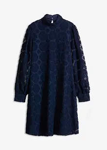 Minikjole i blondemateriale, bonprix