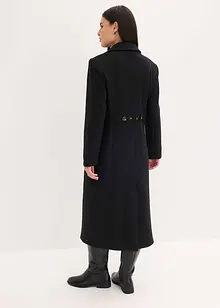 Kåpe i ull-look og maxi-lengde, bonprix