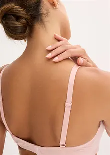 Vattert BH uten spiler i materiale med glans, bonprix