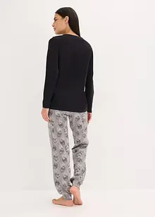 Pyjamas i 100% bomull, bonprix