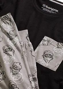 Pyjamas i 100% bomull, bonprix