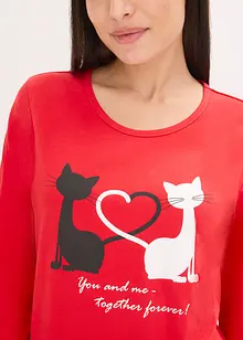 Pyjamas med sovemaske, bonprix