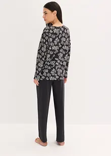 Pyjamas i 100% bomull, bonprix