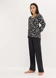 Pyjamas i 100% bomull, bonprix