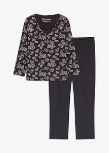 Pyjamas i 100% bomull, bonprix