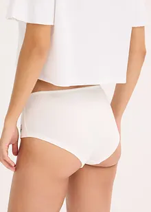 Truse med høyt liv og bomull (4-pack), bonprix