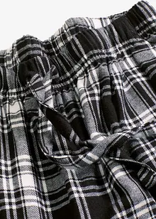 Vevet pyjamasbukse av flanell, bonprix