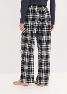 Vevet pyjamasbukse av flanell, bonprix