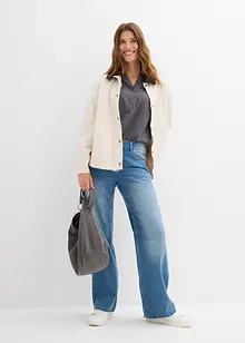 Bluse i lett viskose, bonprix