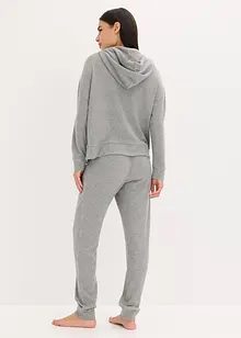 Loungewear-kosedress i mykt ribbemateriale, oversized, bonprix