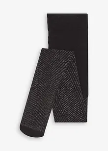 Tynn strømpebukse i glitterlook, 20 DEN, bonprix