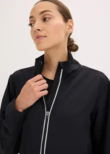 Lett funksjonsjakke med refleksdetaljer, bonprix