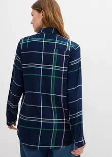 Lang bluse i lett viskose, bonprix