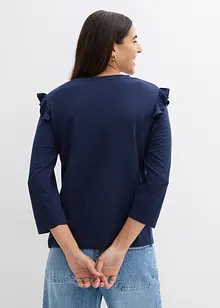 Jerseytopp av bomullsmiks, bonprix