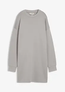 Sweatshirtkjole i 100% bomull, bonprix