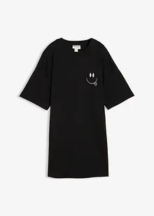 Oversized, lang topp i 100% økologisk bomull, bonprix