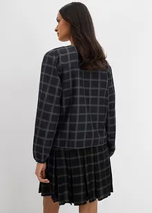 Oversized bluse av  myk viskose, bonprix