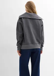 Sweatshirt i myk bomullsmiks, bonprix