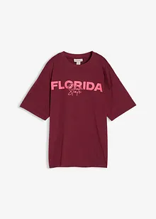 Oversized T-skjorte i 100% økologisk bomull, bonprix