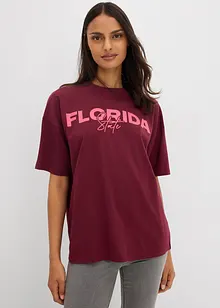 Oversized T-skjorte i 100% økologisk bomull, bonprix