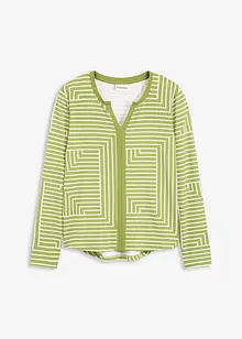 Langermet topp av viskose, bonprix