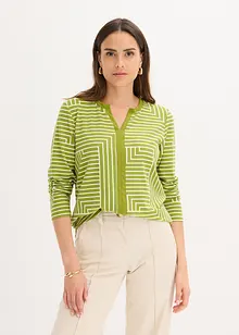 Langermet topp av viskose, bonprix