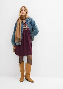 Tunikakjole i lett viskose, bonprix