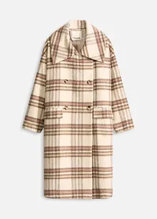 Oversized kåpe i myk ullmiks, bonprix