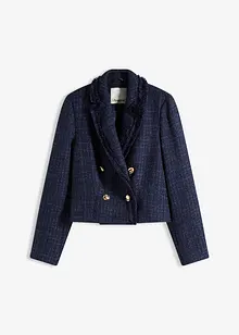 Boucléblazer med dekorative knapper, bonprix