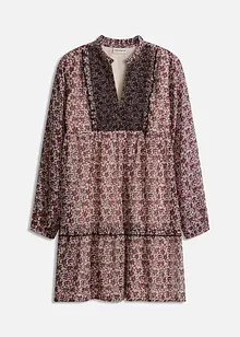 Kjole med broderi, bonprix