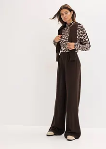 Langermet topp av myk viskosemiks, bonprix